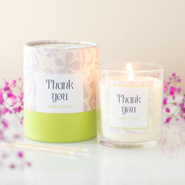Thank You Spicy Margarita Candle - Aromatherapy
