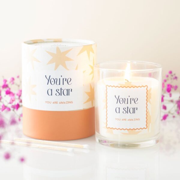 LE_59126.jpg You're a Star Salted Caramel Candle - Aromatherapy