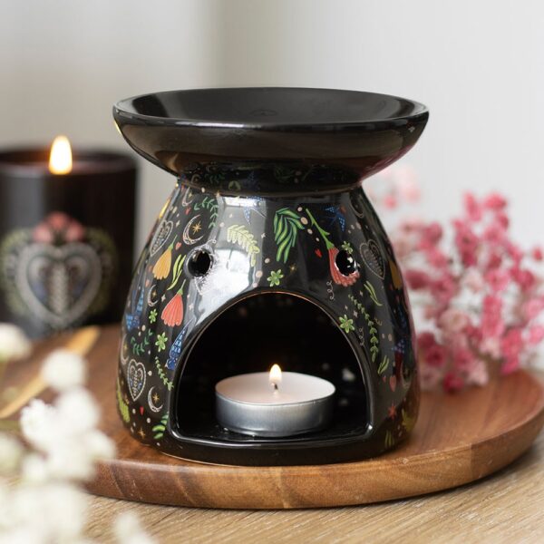 MB_77526.jpg Midnight Bloom Print Oil Burner - Aromatherapy