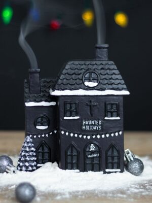 Haunted Holiday House Incense Cone Burner - Aromatherapy