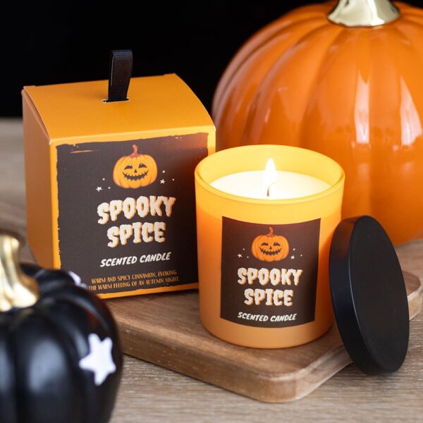 MN_80125.jpg Spooky Spice Cinnamon Candle - Aromatherapy
