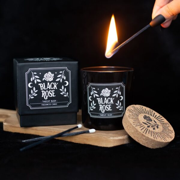 MR_81123.jpg Black Rose Twilight Blush Candle - Aromatherapy