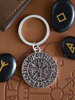 Pathfinder Vegvisir Keyring - Spiritual Home Decor
