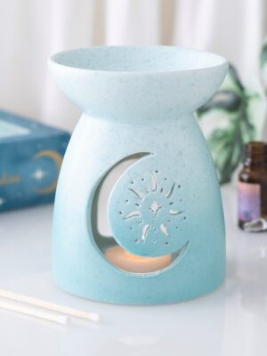 Blue Moon Cut Out Oil Burner - Aromatherapy