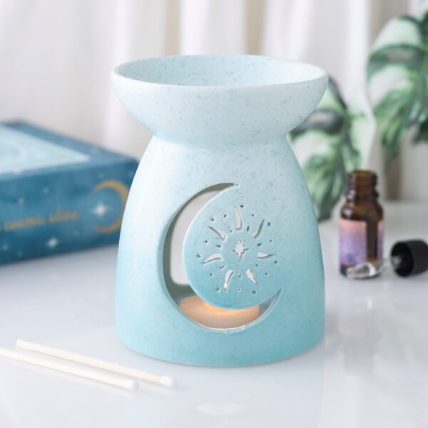 Blue Moon Cut Out Oil Burner - Aromatherapy