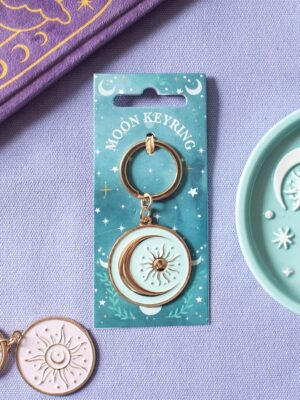 Blue Moon Keyring - Spiritual Home Decor
