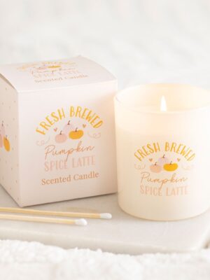 Fresh Brewed Pumpkin Spice Latte Candle - Aromatherapy