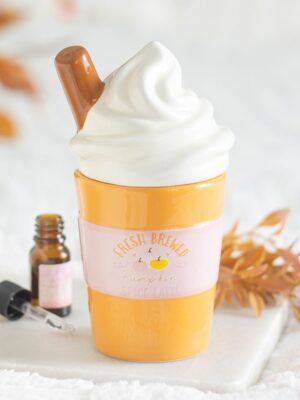 Pumpkin Spice Latte Oil Burner and Wax Warmer - Spiritual Home Decor