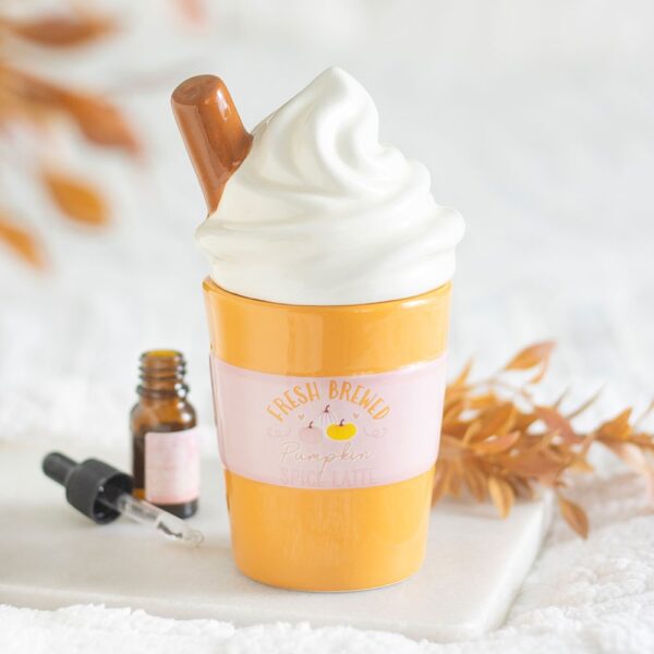 Pumpkin Spice Latte Oil Burner and Wax Warmer - Spiritual Home Decor