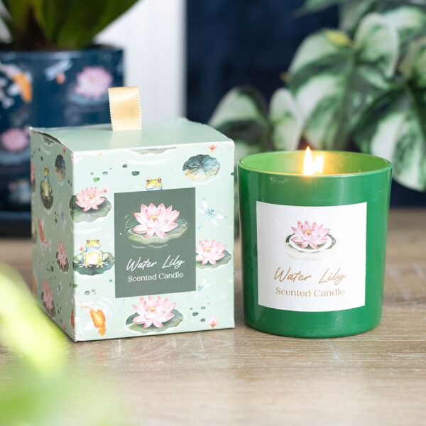Water Lily Candle - Aromatherapy