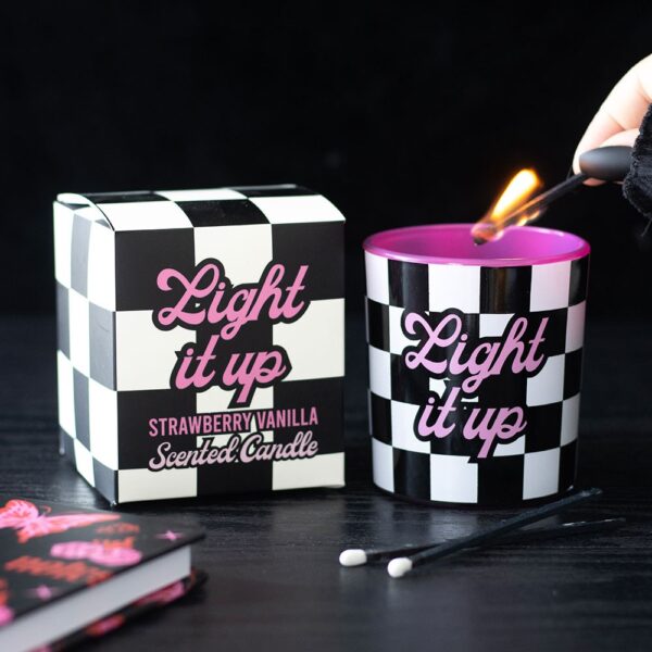 RE_48526.jpg Light It Up Strawberry Vanilla Candle - Aromatherapy