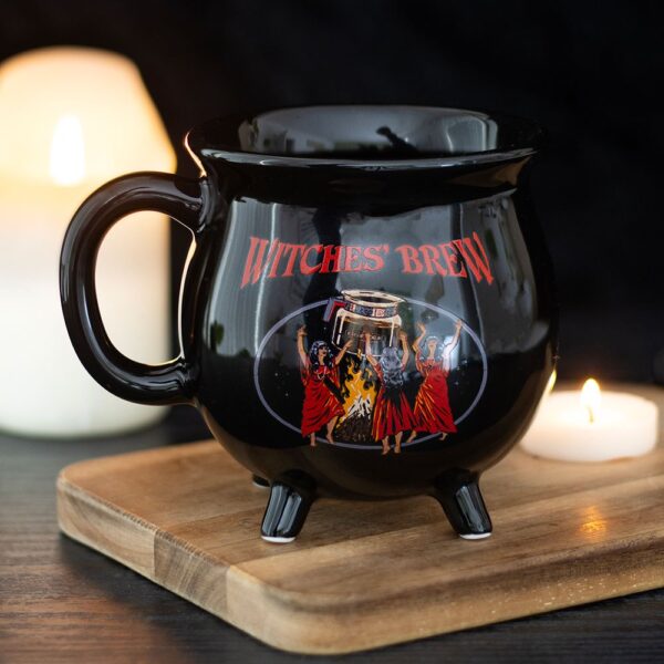Witches' Brew Cauldron Mug by Steven Rhodes - Witchcraft Ritual