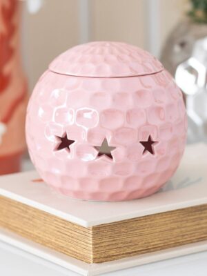 Pink Disco Ball Oil Burner - Spiritual Home Decor