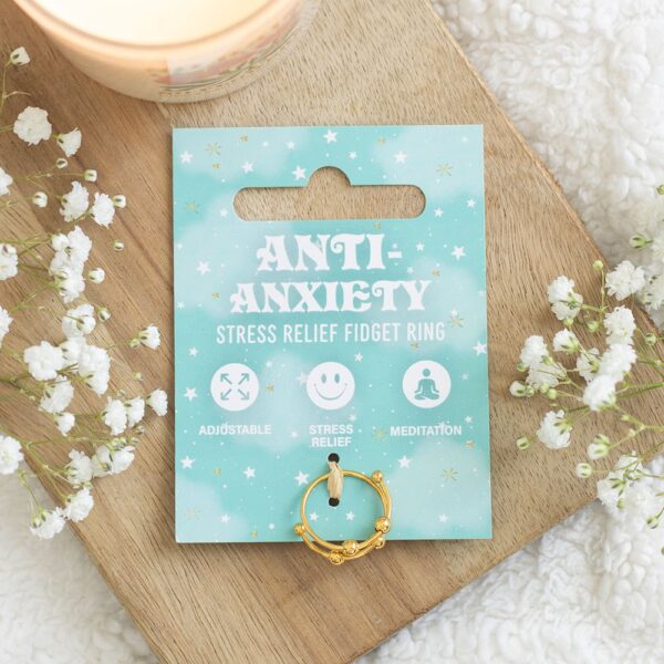 Rain or Shine Anti-Anxiety Fidget Ring - Jewelry