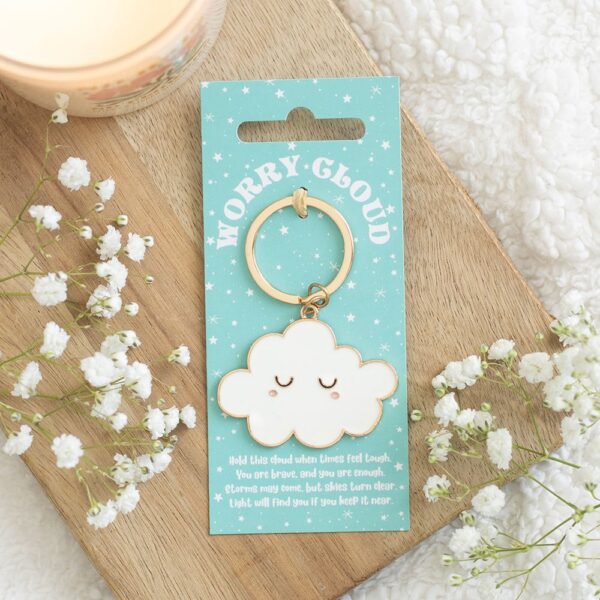RS_16127.jpg Worry Cloud Keyring - Spiritual Home Decor