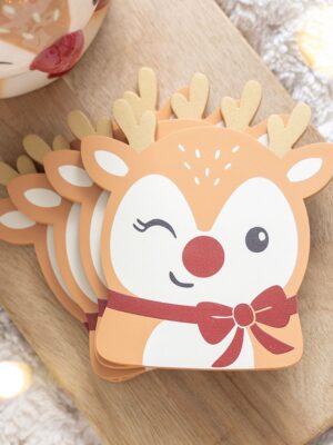 Ruby the Reindeer Coaster Set - Spiritual Home Decor