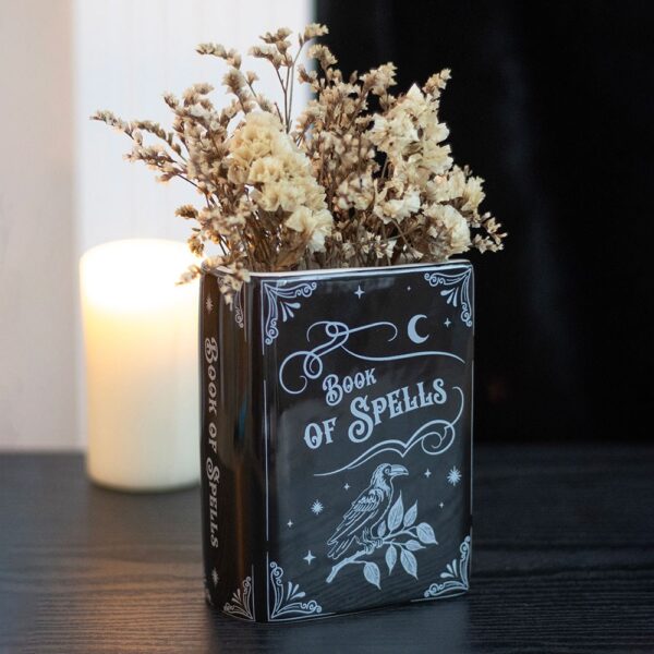 RV_90925.jpg Book of Spells Flower Vase - Book Decor