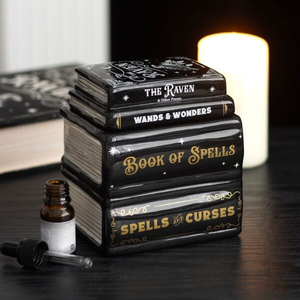 RV_91525.jpg Book of Spells Oil Burner and Wax Warmer - Witchcraft Ritual