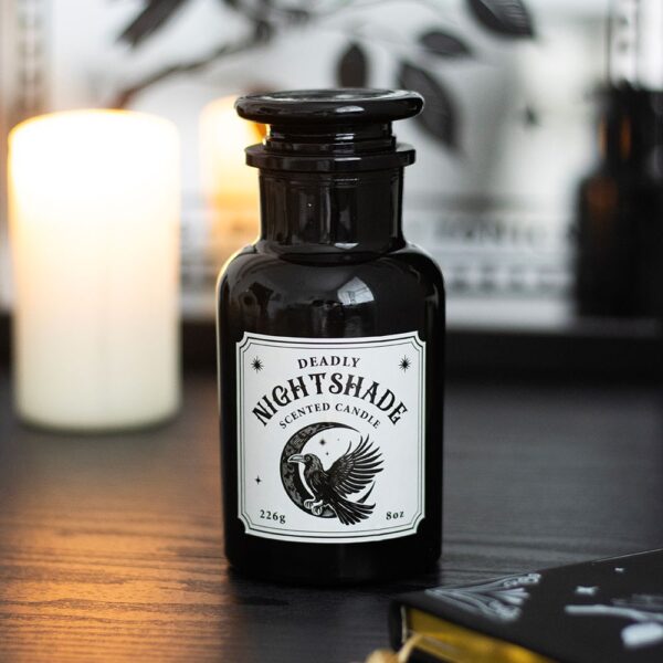 RV_91725.jpg Mystic Raven Deadly Nightshade Apothecary Candle - Aromatherapy