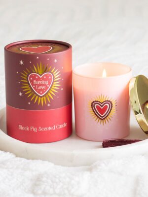 Burning Love Black Fig Candle - Aromatherapy