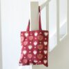 Sacred Heart Print Tote Bag - Spiritual Home Decor
