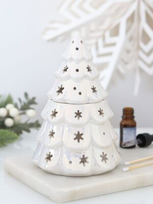 Iridescent Fir Tree Oil Burner - Aromatherapy
