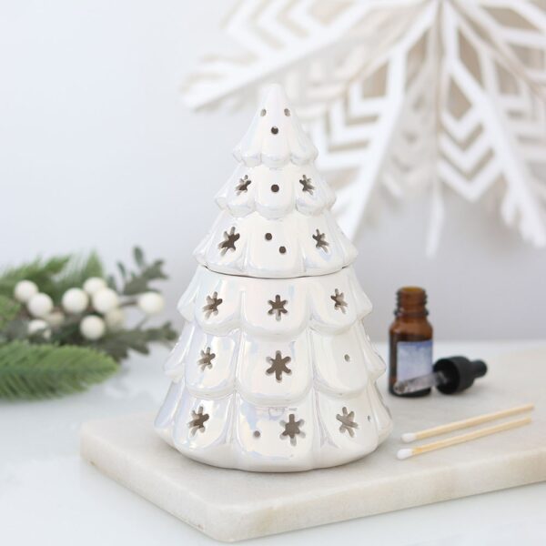 Iridescent Fir Tree Oil Burner - Aromatherapy