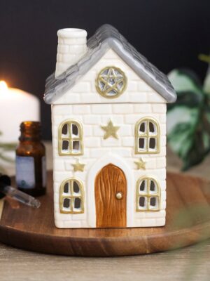 Stone Cottage Oil Burner - Crystal Healing