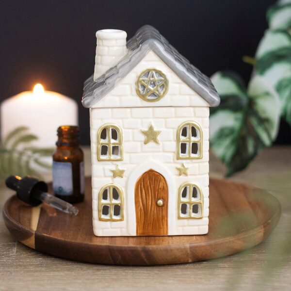 Stone Cottage Oil Burner - Crystal Healing