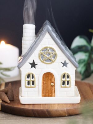 Stone Cottage Incense Cone Holder - Aromatherapy
