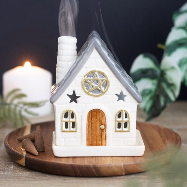 Stone Cottage Incense Cone Holder - Aromatherapy