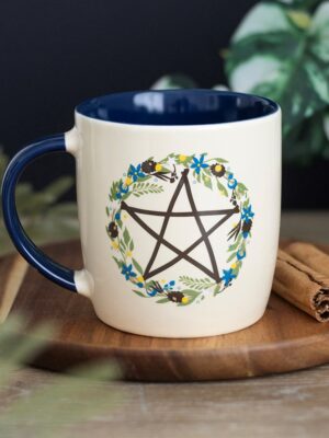 Solstice Wreath Mug - Ceramic Mug