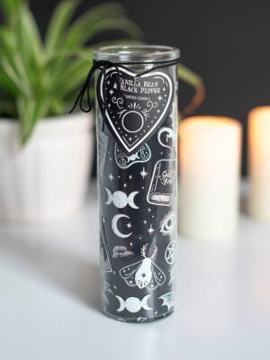 Vanilla Bean & Black Pepper Tube Candle - Aromatherapy
