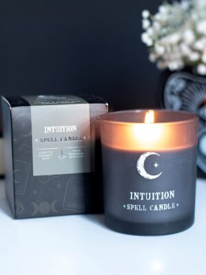 Intuition Jasmine & White Sage Scented Candle - Aromatherapy