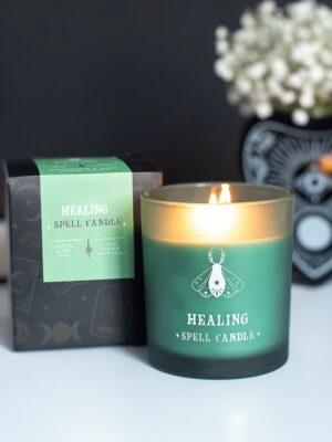 Healing Eucalyptus Mint Scented Candle - Aromatherapy