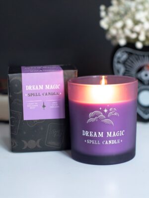 Dream Magic Lavender & Chamomile Scented Candle - Aromatherapy