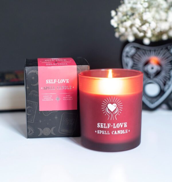 SP_64127.jpg Self Love Rose & Vanilla Scented Candle - Aromatherapy