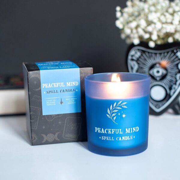 SP_64227.jpg Peaceful Mind Chamomile & Vanilla Scented Candle - Aromatherapy