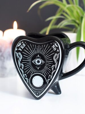 Black Planchette Mug - Witchcraft Ritual