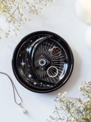 Spellbound Sky Stacking Moon Trinket Dish - Witchcraft Ritual