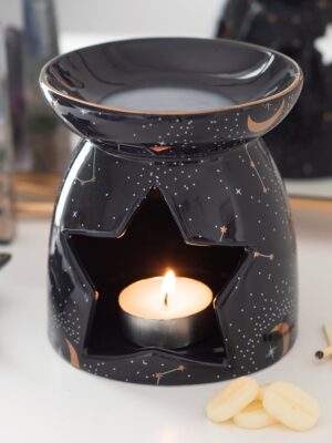 Purple Constellation Oil Burner - Spiritual Home Decor