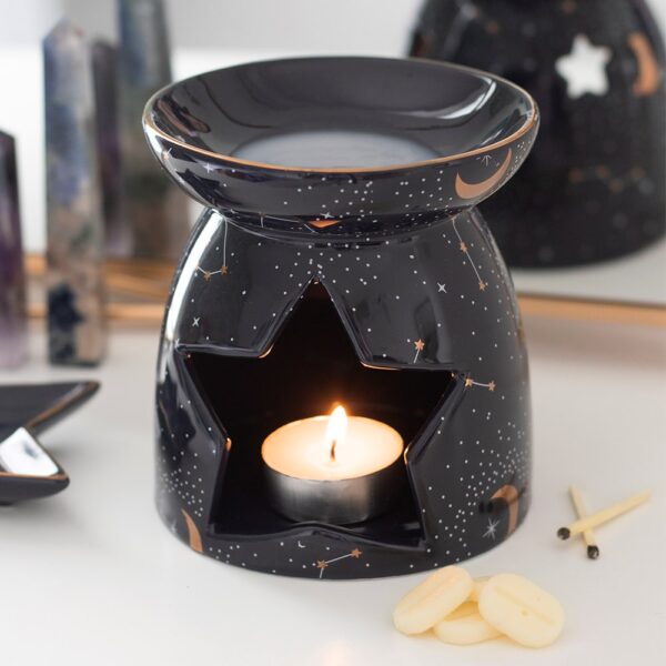 Purple Constellation Oil Burner - Spiritual Home Decor