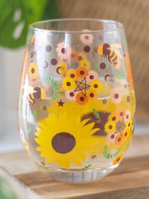 SU_83525.jpg Bee Radiant Print Stemless Glass - Spiritual Home Decor