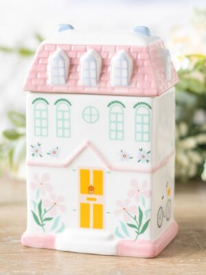 Pastel House Oil Burner and Wax Warmer - Spiritual Home Decor