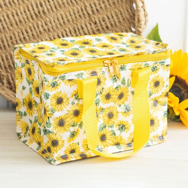 Sunflower Print Lunch Bag - Spiritual Home Decor