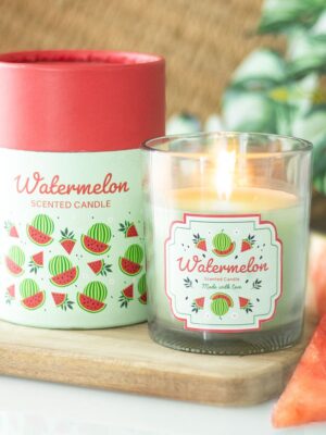 Watermelon Scented Candle - Aromatherapy