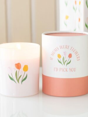 If Mums Were Flowers French Tulip Candle - Aromatherapy