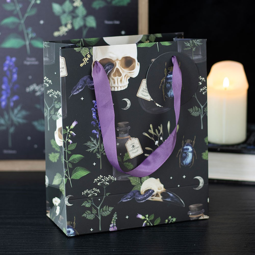 23cm Venom & Vines Print Gift Bag