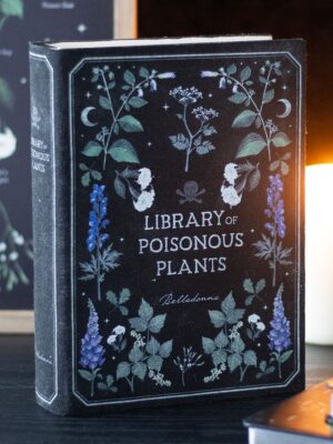 Library of Poisonous Plants Book Shaped Storage Box - Book Decor