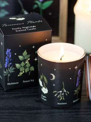 Deadly Nightshade Scented Candle - Aromatherapy